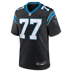 Yosh Nijman Carolina Panthers Game Jersey - Black Jerseys