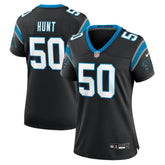 Robert Hunt Carolina Panthers Women's Game Jersey - Black Jerseys