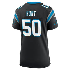 Robert Hunt Carolina Panthers Women's Game Jersey - Black Jerseys