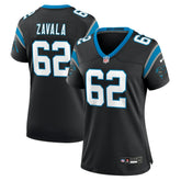 Chandler Zavala Carolina Panthers Women's Game Jersey - Black Jerseys