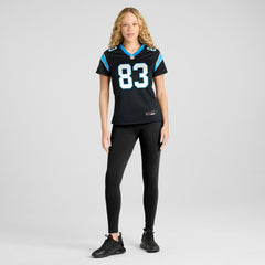 David Moore Carolina Panthers Women's Game Jersey - Black Jerseys