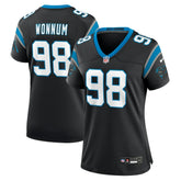 D.J. Wonnum Carolina Panthers Women's Game Jersey - Black Jerseys