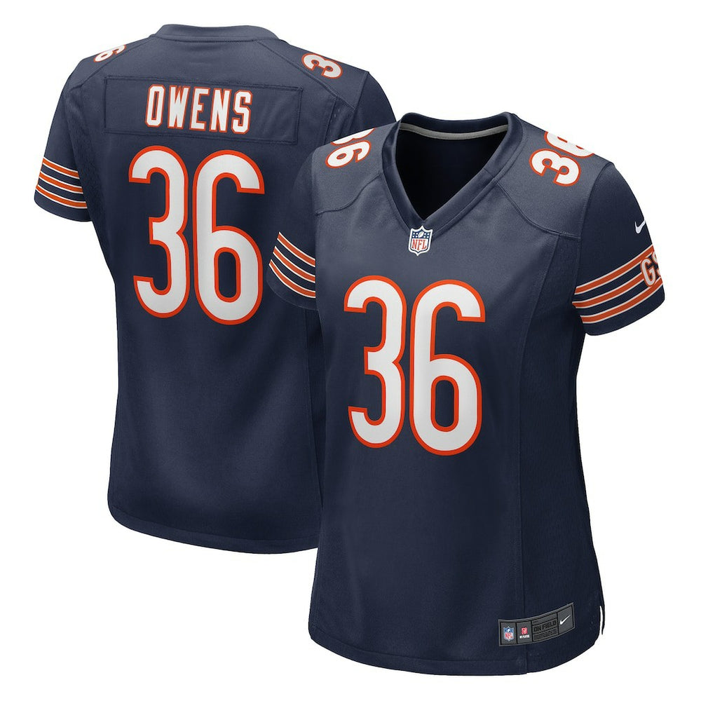 Jonathan Owens Chicago Bears Women's Game Jersey - Navy Jerseys