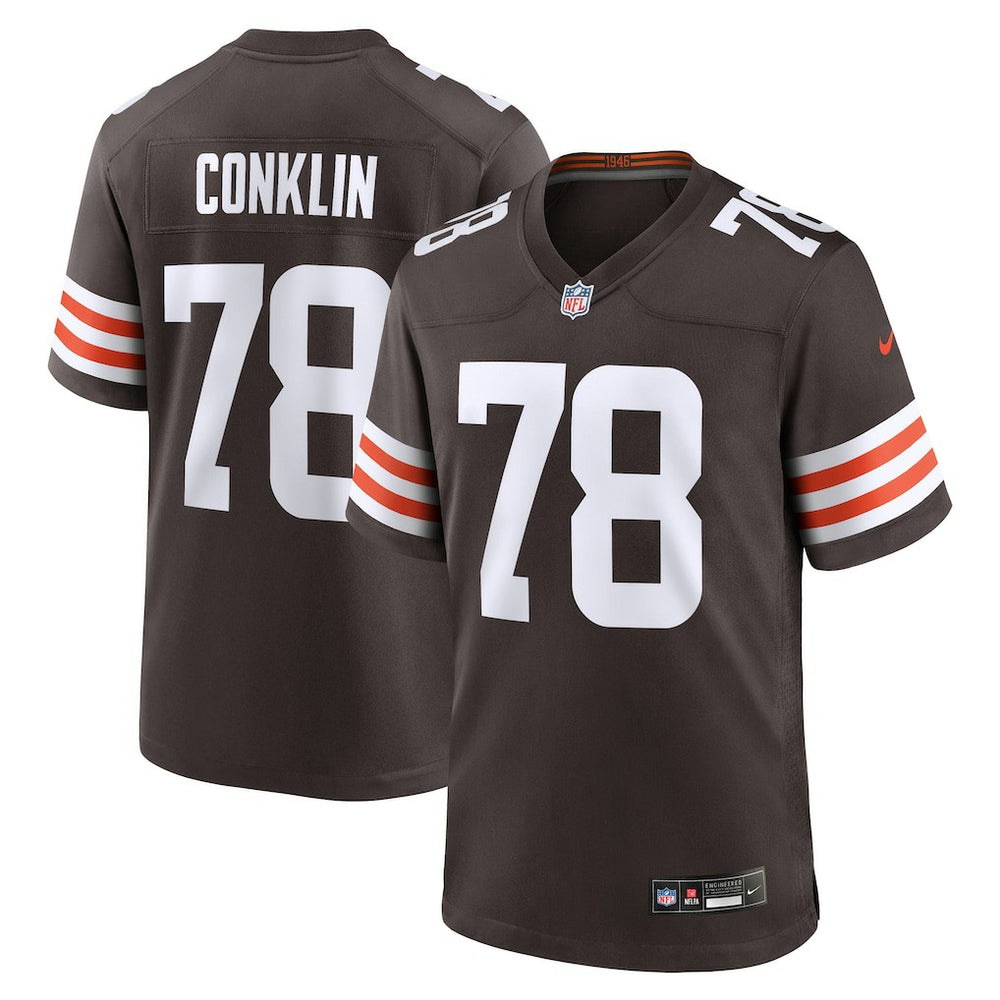 Jack Conklin Cleveland Browns Team Game Jersey - Brown Jerseys
