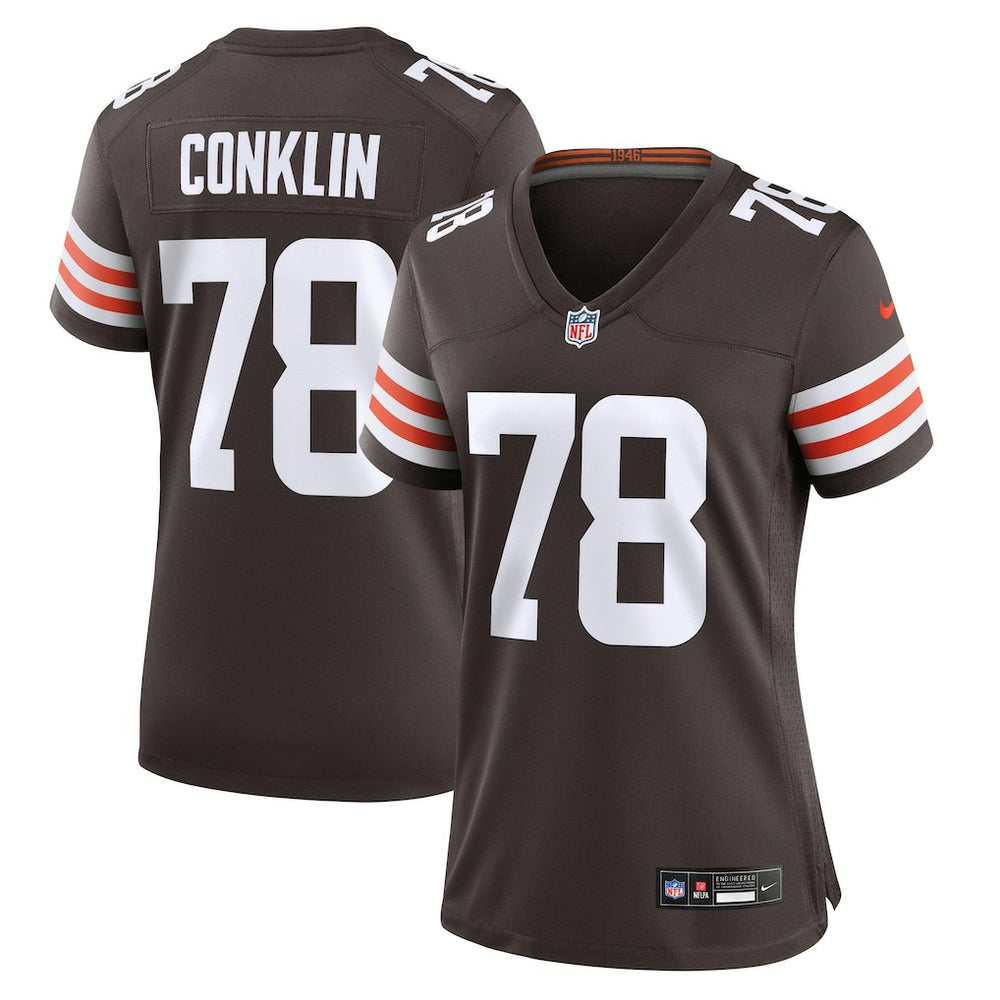 Jack Conklin Cleveland Browns Women's Game Jersey - Brown Jerseys