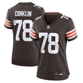 Jack Conklin Cleveland Browns Women's Game Jersey - Brown Jerseys