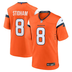 Jarrett Stidham Denver Broncos Team Game Jersey - Orange Jerseys