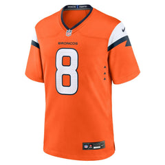 Jarrett Stidham Denver Broncos Team Game Jersey - Orange Jerseys