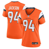 Jordan Jackson Denver Broncos Women's Team Game Jersey - Orange Jerseys
