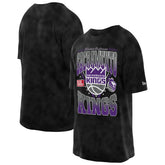 Sacramento Kings Old School Sport Vintage Wash T-Shirt Black - New Era