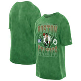 Boston Celtics Boxy Old School Sport Vintage Wash T-Shirt Kelly Green - New Era