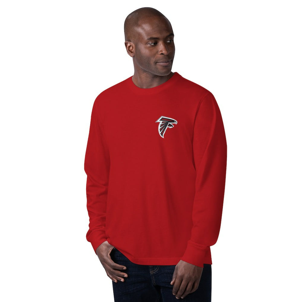 Atlanta Falcons Margaritaville Hail Mary Long Sleeve T-Shirt - Red T-shirts