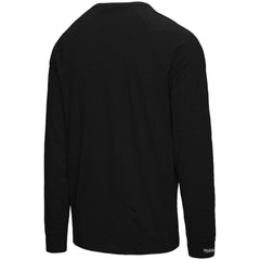 Baltimore Orioles Mitchell & Ness Arched Logo Slub Long Sleeve T-Shirt - Black T-shirts