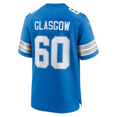 Graham Glasgow Detroit Lions Team Game Jersey - Blue Jerseys