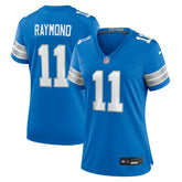 Kalif Raymond Detroit Lions Women's Team Game Jersey - Blue Jerseys