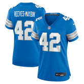 Jalen Reeves-Maybin Detroit Lions Women's Team Game Jersey - Blue Jerseys