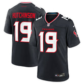 Xavier Hutchinson Houston Texans Team Game Jersey - Navy Jerseys