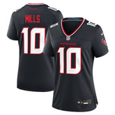 Davis Mills Houston Texans Women's Team Game Jersey - Navy Jerseys