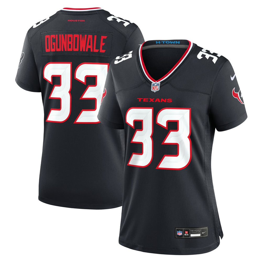 Dare Ogunbowale Houston Texans Women's Team Game Jersey - Navy Jerseys