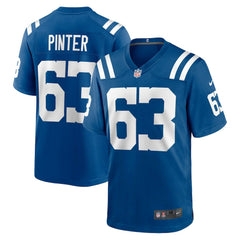 Danny Pinter Indianapolis Colts Game Jersey - Royal Jerseys