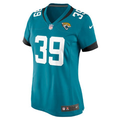Cam Little Jacksonville Jaguars Women's Game Jersey - Teal Jerseys
