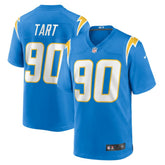 Teair Tart Los Angeles Chargers Team Game Jersey - Powder Blue Jerseys