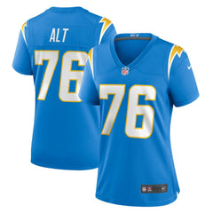 Joe Alt Los Angeles Chargers Women's Game Jersey - Powder Blue Jerseys