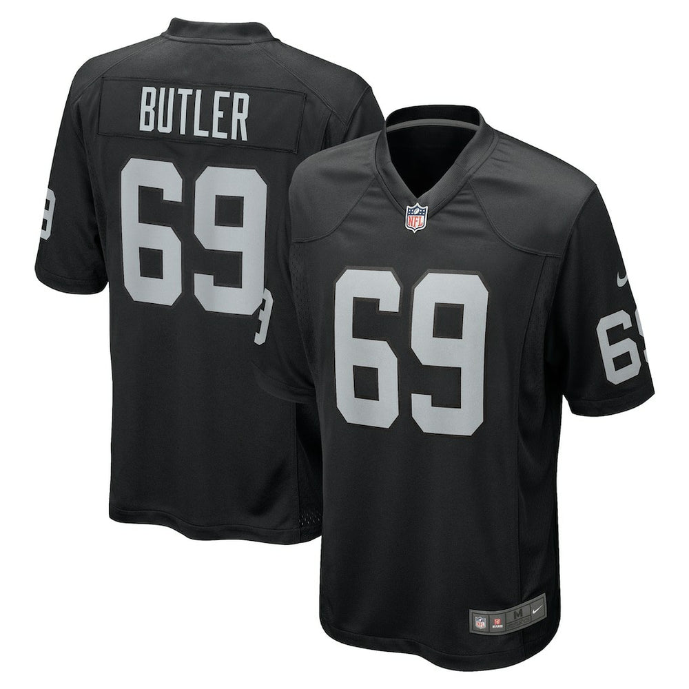 Adam Butler Las Vegas Raiders Team Game Jersey - Black Jerseys