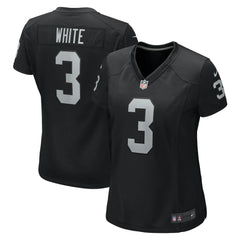 Zamir White Las Vegas Raiders Women's Game Jersey - Black Jerseys