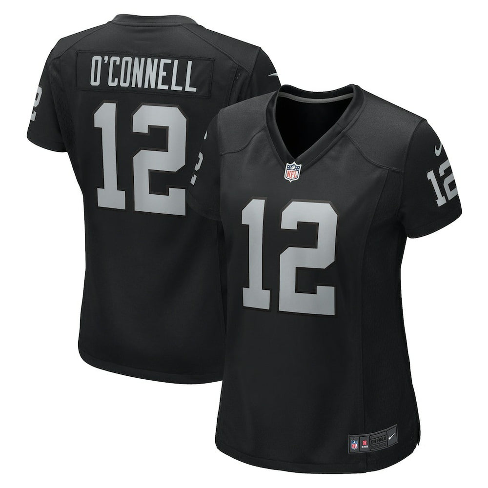 Aidan O'Connell Las Vegas Raiders Women's Game Jersey - Black Jerseys
