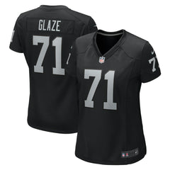 DJ Glaze Las Vegas Raiders Women's Game Jersey - Black Jerseys