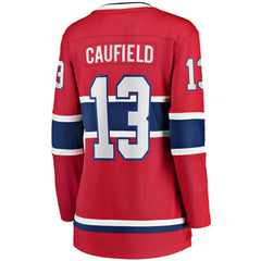 Cole Caufield Montreal Canadiens Fanatics Women's Home Premier Breakaway Player Jersey Breakaway Jersey - Red | US 202226838