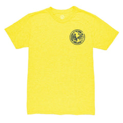 Club America 1863FC Left Mono Badge Vintage Tri-Blend T-Shirt Yellow