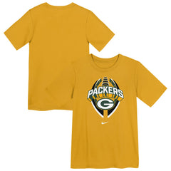 Green Bay Packers Preschool Icon Legend Dri-FIT T-Shirt - Gold T-shirts