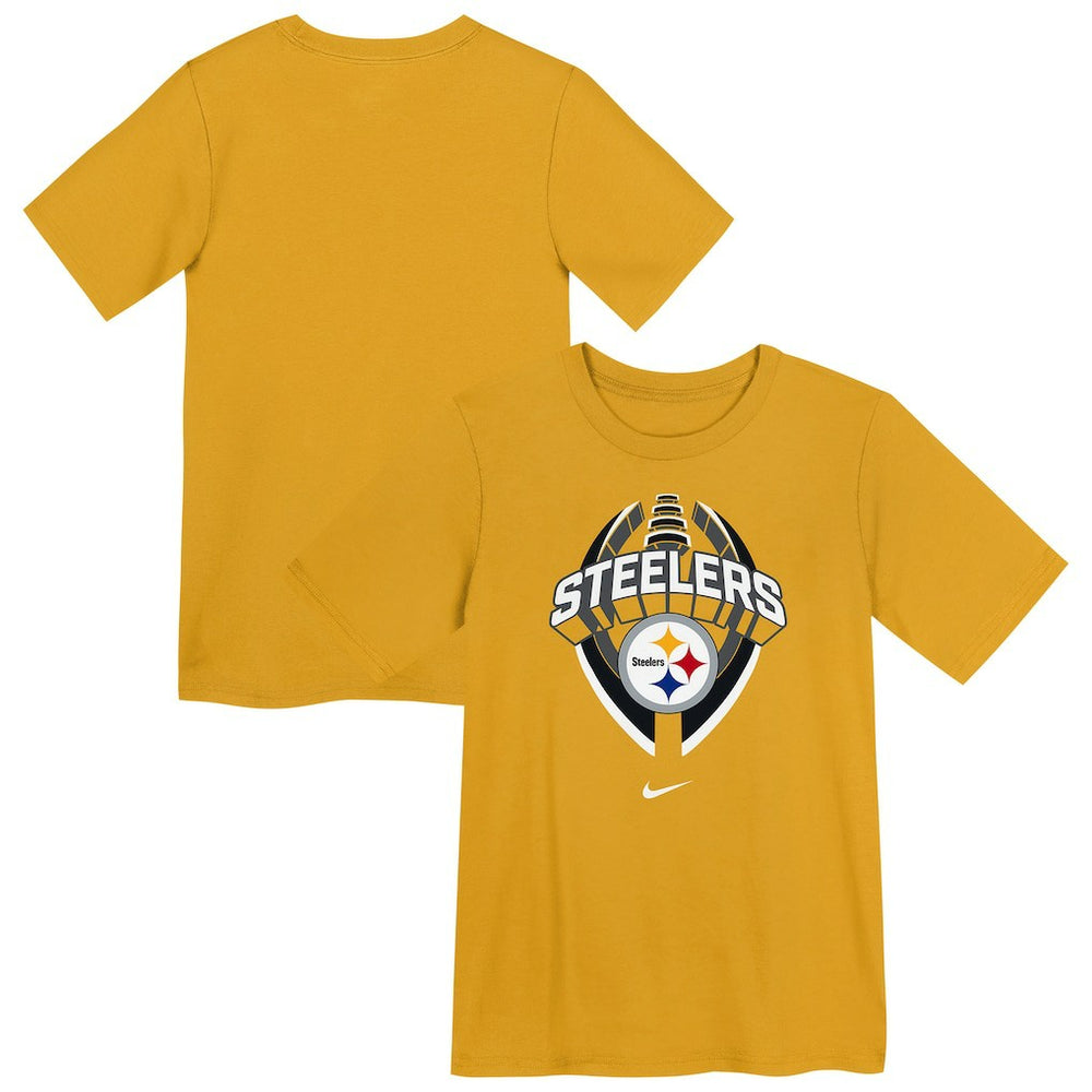 Pittsburgh Steelers Preschool Icon Legend Dri-FIT T-Shirt - Gold T-shirts