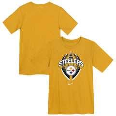 Pittsburgh Steelers Preschool Icon Legend Dri-FIT T-Shirt - Gold T-shirts