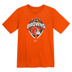 Cleveland Browns Preschool Icon Legend Dri-FIT T-Shirt - Orange T-shirts
