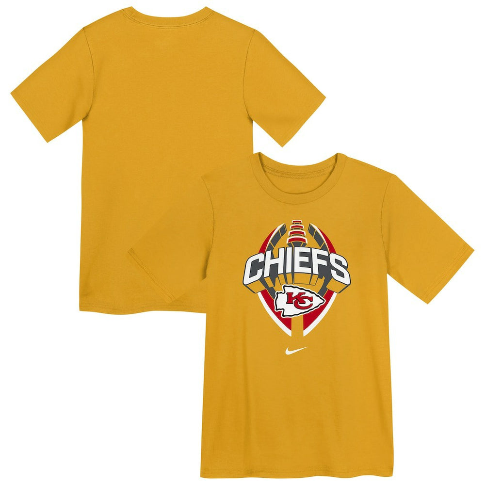 Kansas City Chiefs Preschool Icon Legend Dri-FIT T-Shirt - Gold T-shirts