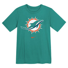 Miami Dolphins Preschool Primary Logo Legend Performance T-Shirt - Aqua T-shirts