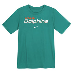 Miami Dolphins Preschool Wordmark T-Shirt - Aqua T-shirts