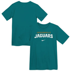 Jacksonville Jaguars Preschool Wordmark T-Shirt - Teal T-shirts