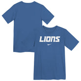 Detroit Lions Preschool Wordmark T-Shirt - Blue T-shirts