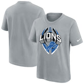 Detroit Lions Youth Icon Legend T-Shirt - Gray T-shirts