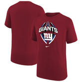 New York Giants Youth Icon Legend T-Shirt - Red T-shirts