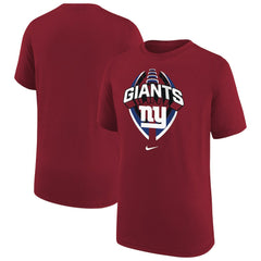 New York Giants Youth Icon Legend T-Shirt - Red T-shirts