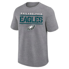 Philadelphia Eagles Big & Tall Top Notch T-Shirt - Heather Gray T-shirts