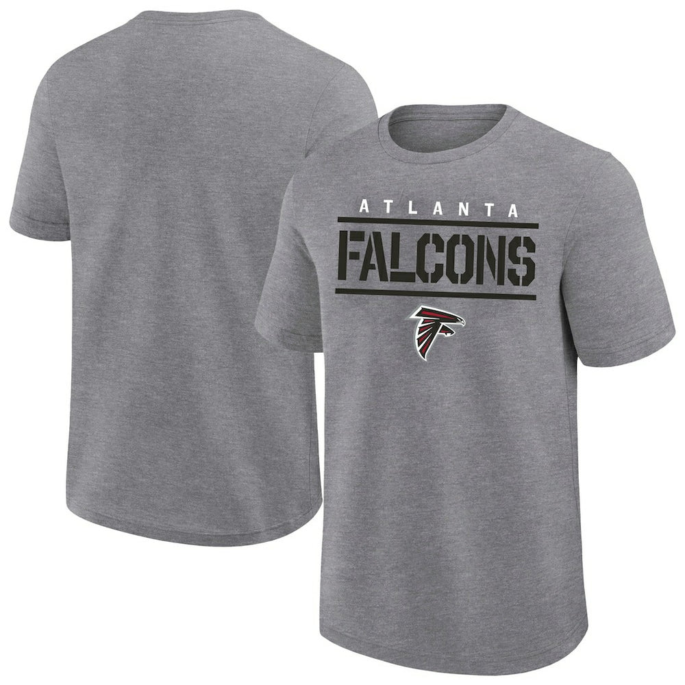 Atlanta Falcons Big & Tall Top Notch T-Shirt - Heather Gray T-shirts