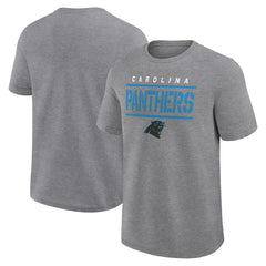 Carolina Panthers Big & Tall Top Notch T-Shirt - Heather Gray T-shirts