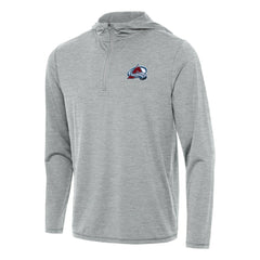 Colorado Avalanche Antigua Tidy Quarter-Zip Hoodie - Heather Gray | US 202233645