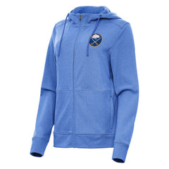 Buffalo Sabres Antigua Women's Seeker Full-Zip Hoodie - Heather Royal | US 202233747